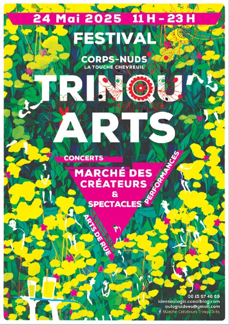 affiche de Tranqu'Arts 2024